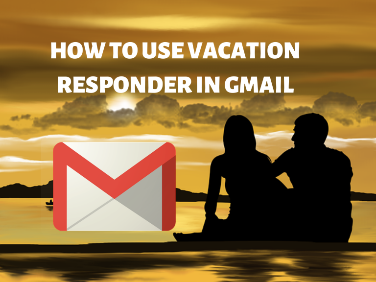 How to set up vacation res-ponder (Out of office)  in gmail account