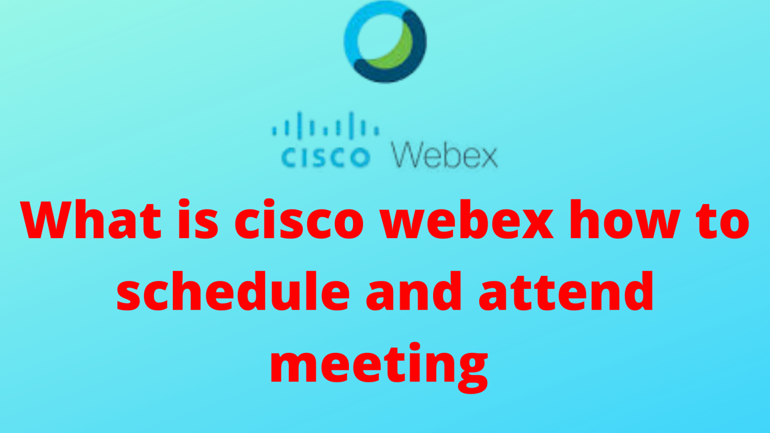 how-to-use-cisco-webex-meeting-app-hamarihelp